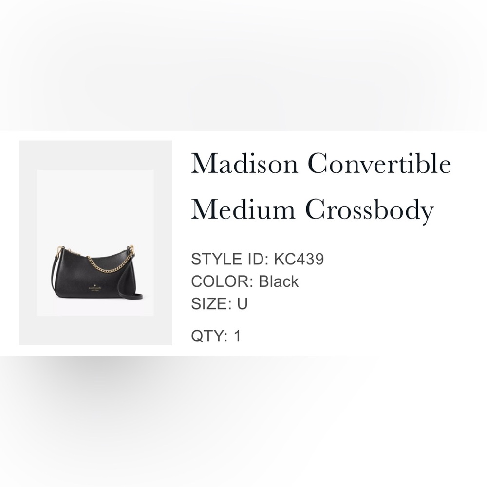 Kate spade crossbody